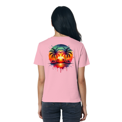 Tropical Sunset - Ladies Organic Shirt