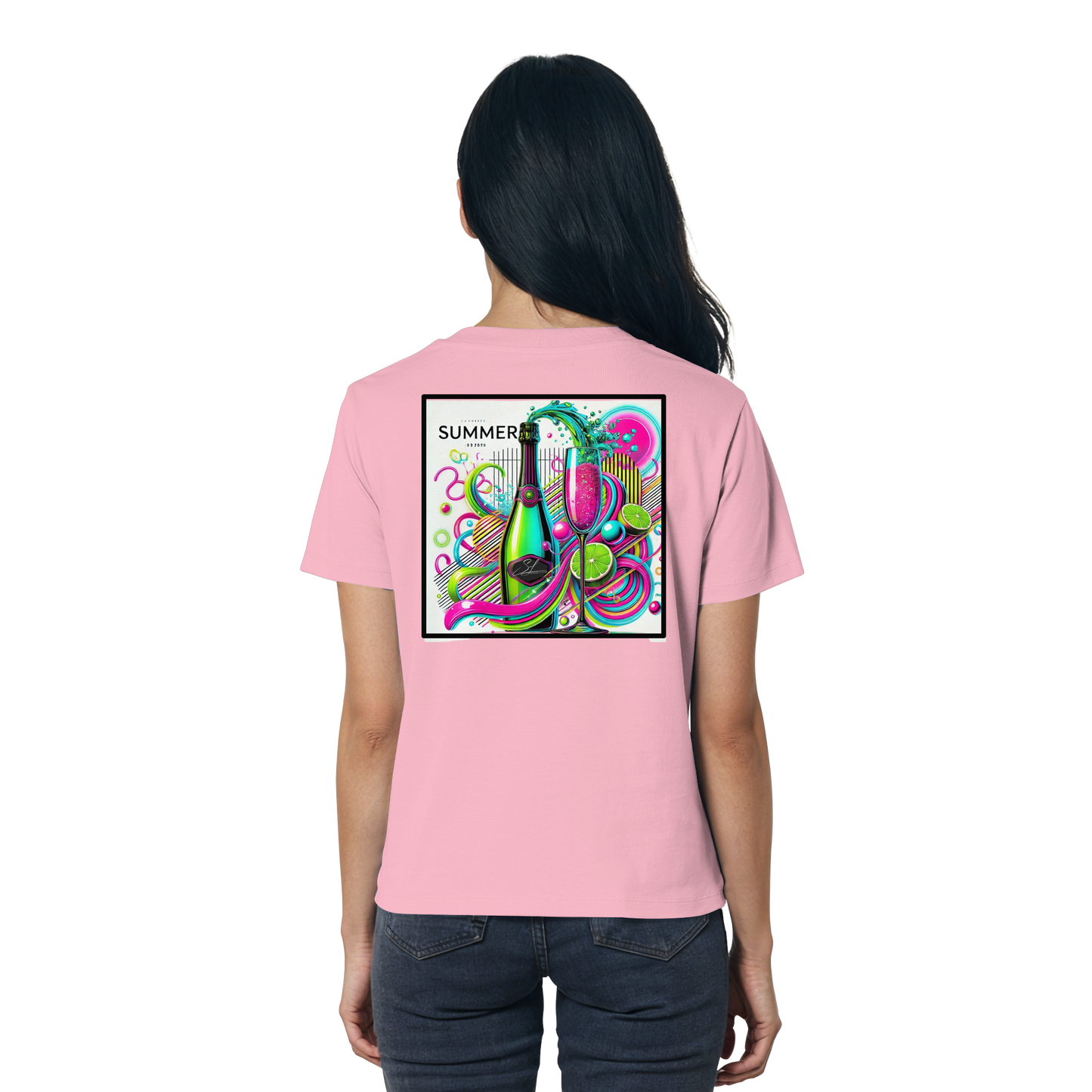 Neon Fresh - Ladies Organic Shirt