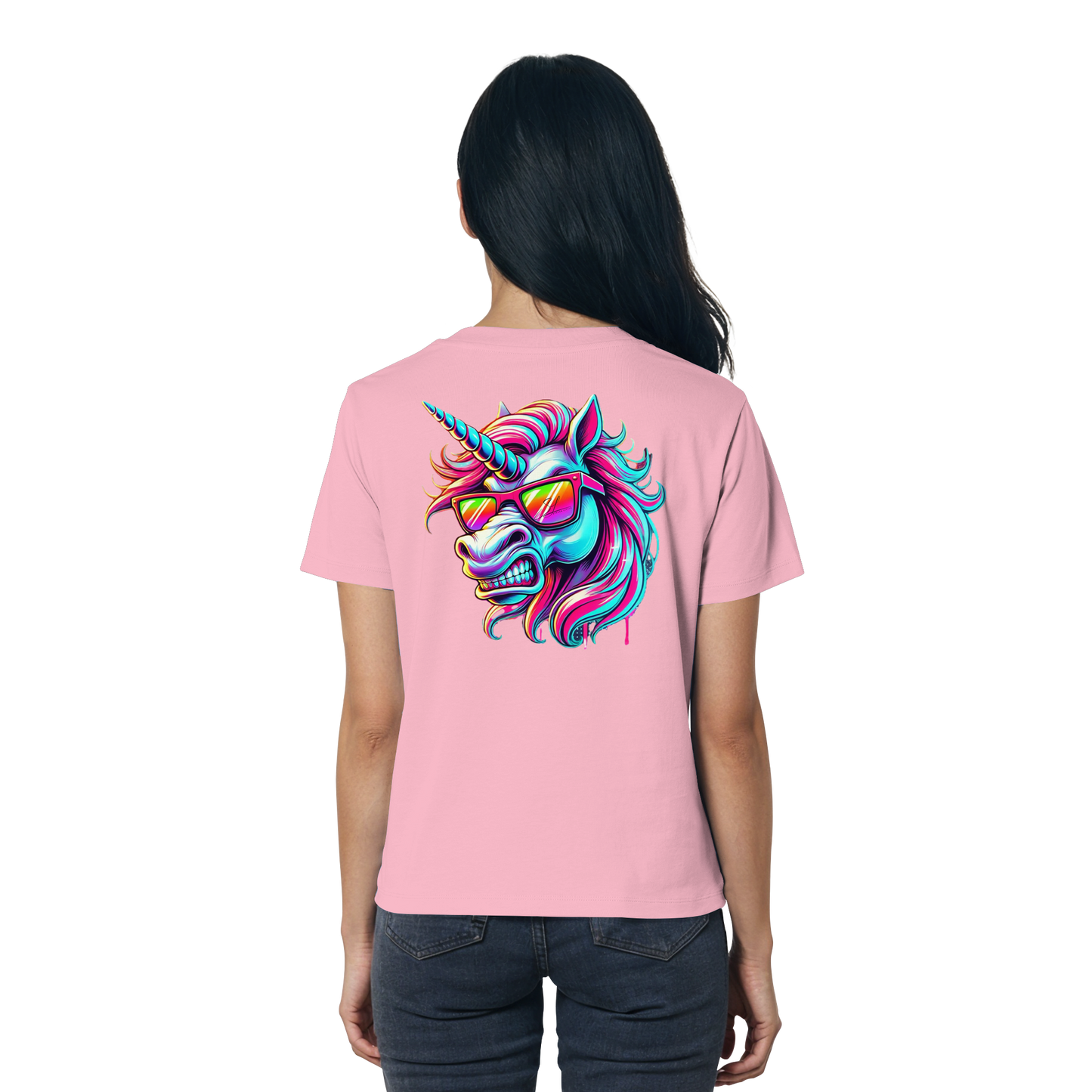 Funky Unicorn - Ladies Organic Shirt