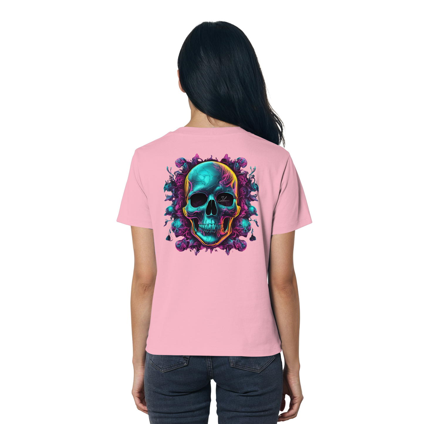 Galactic Skull - Ladies Organic Shirt