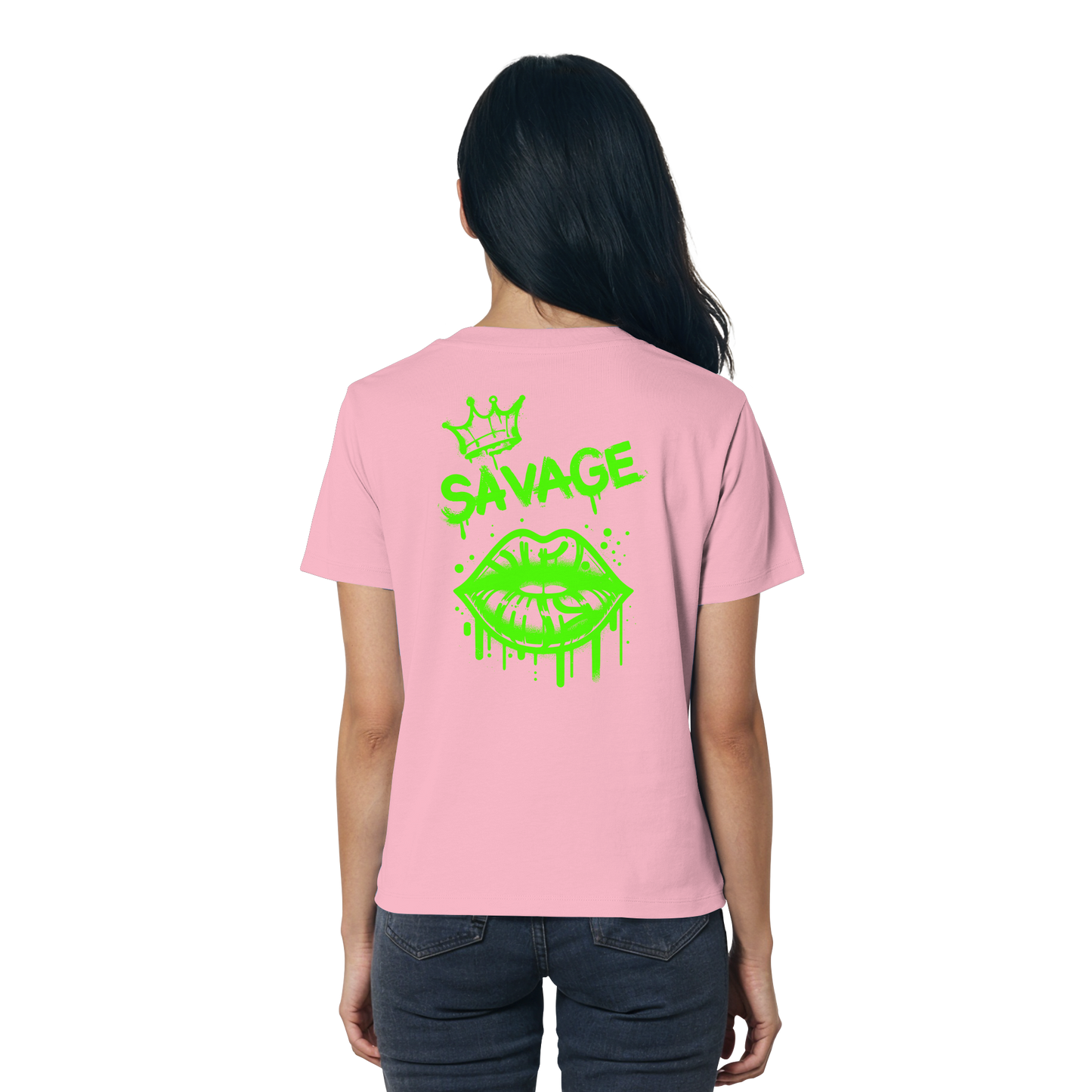 Kiss of Attitude - Ladies Organic Shirt