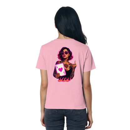 Queen of Hearts - Ladies Organic Shirt