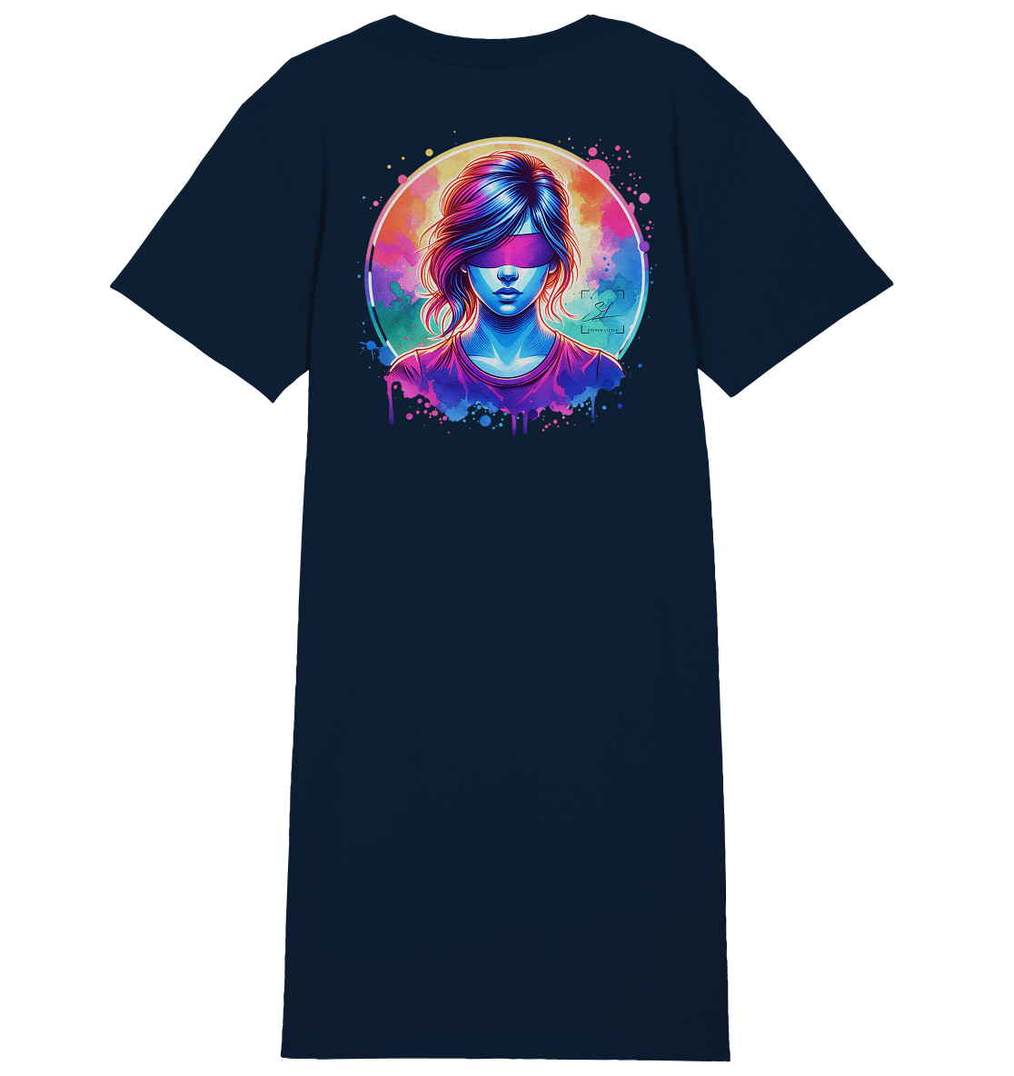 Mystic Vision - Ladies Organic Shirt Dress