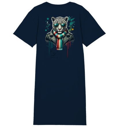 Urban Leopard - Ladies Organic Shirt Dress