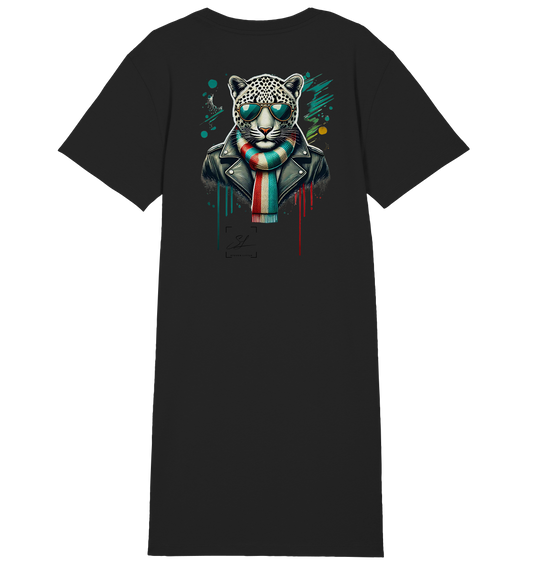 Urban Leopard - Ladies Organic Shirt Dress
