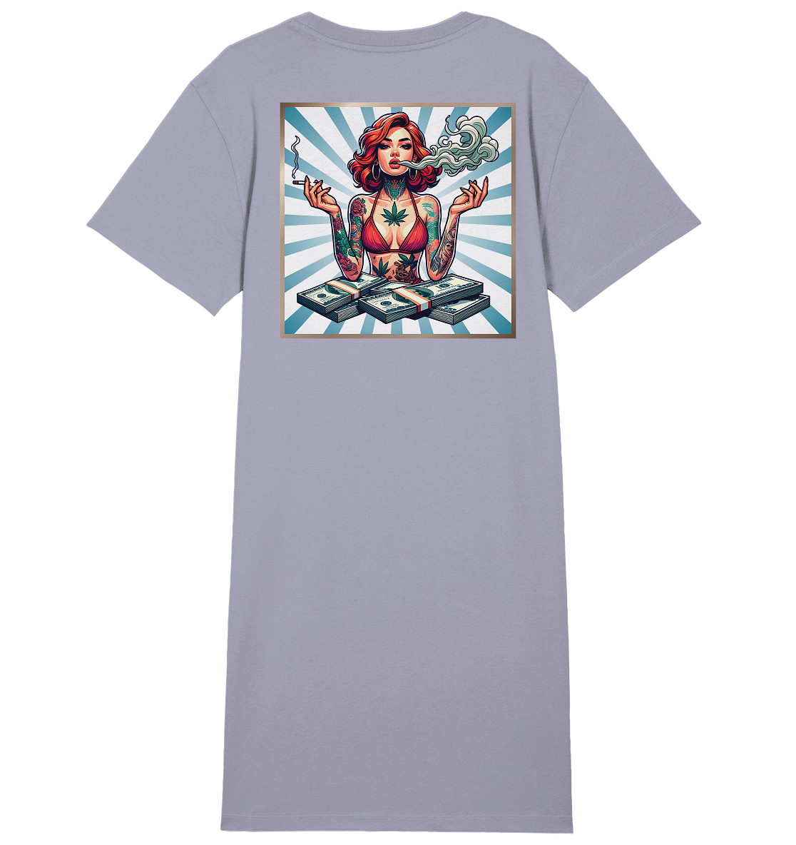 Rebel Rich - Ladies Organic Shirt Dress