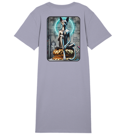 Mystic Cat - Ladies Organic Shirt Dress