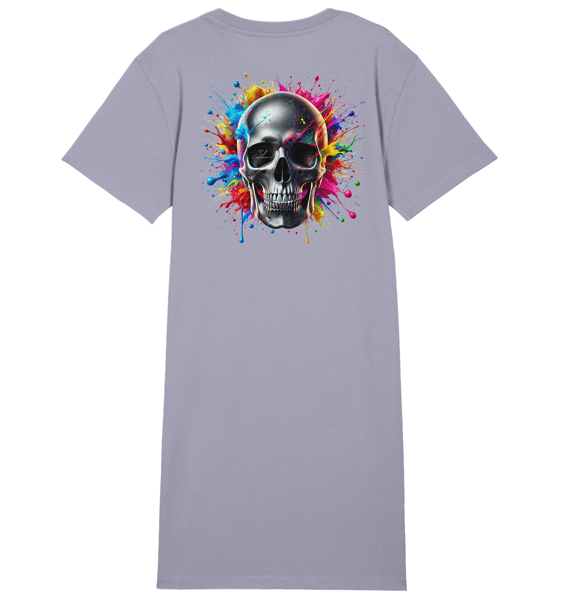 Explosion of Life - Ladies Organic Shirt Dress