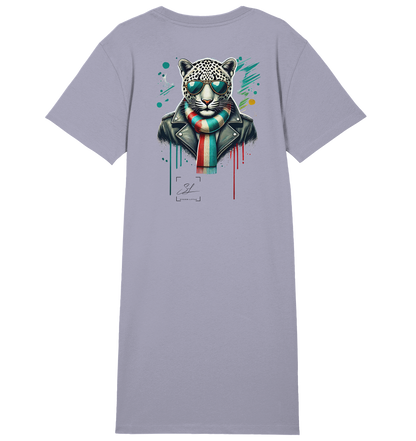 Urban Leopard - Ladies Organic Shirt Dress