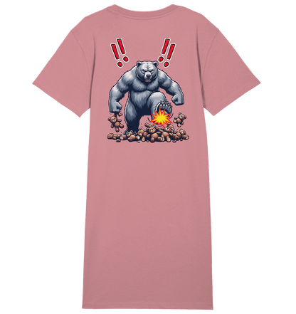 Teddy Terror - Ladies Organic Shirt Dress