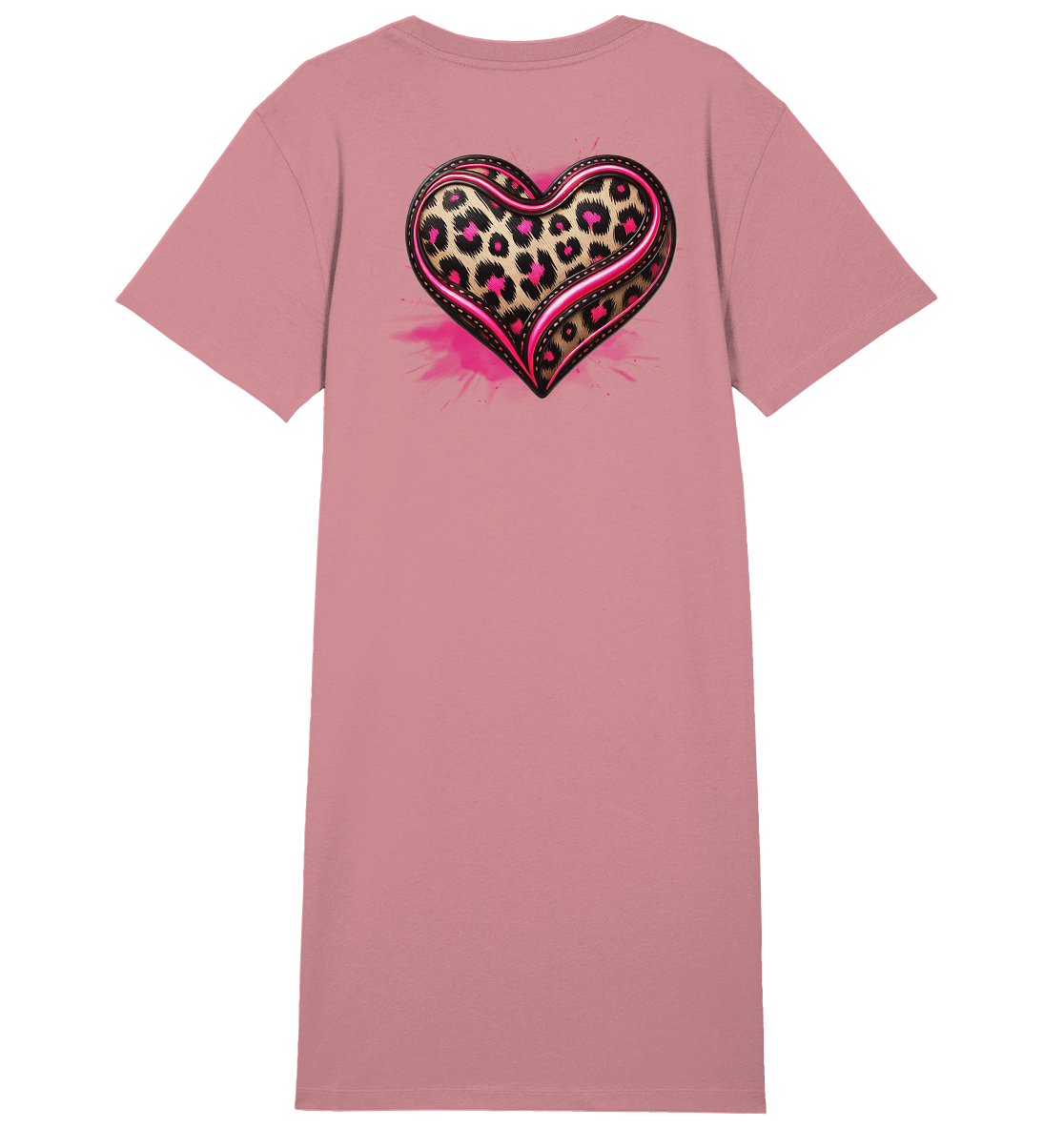 Wild Heart - Ladies Organic Shirt Dress