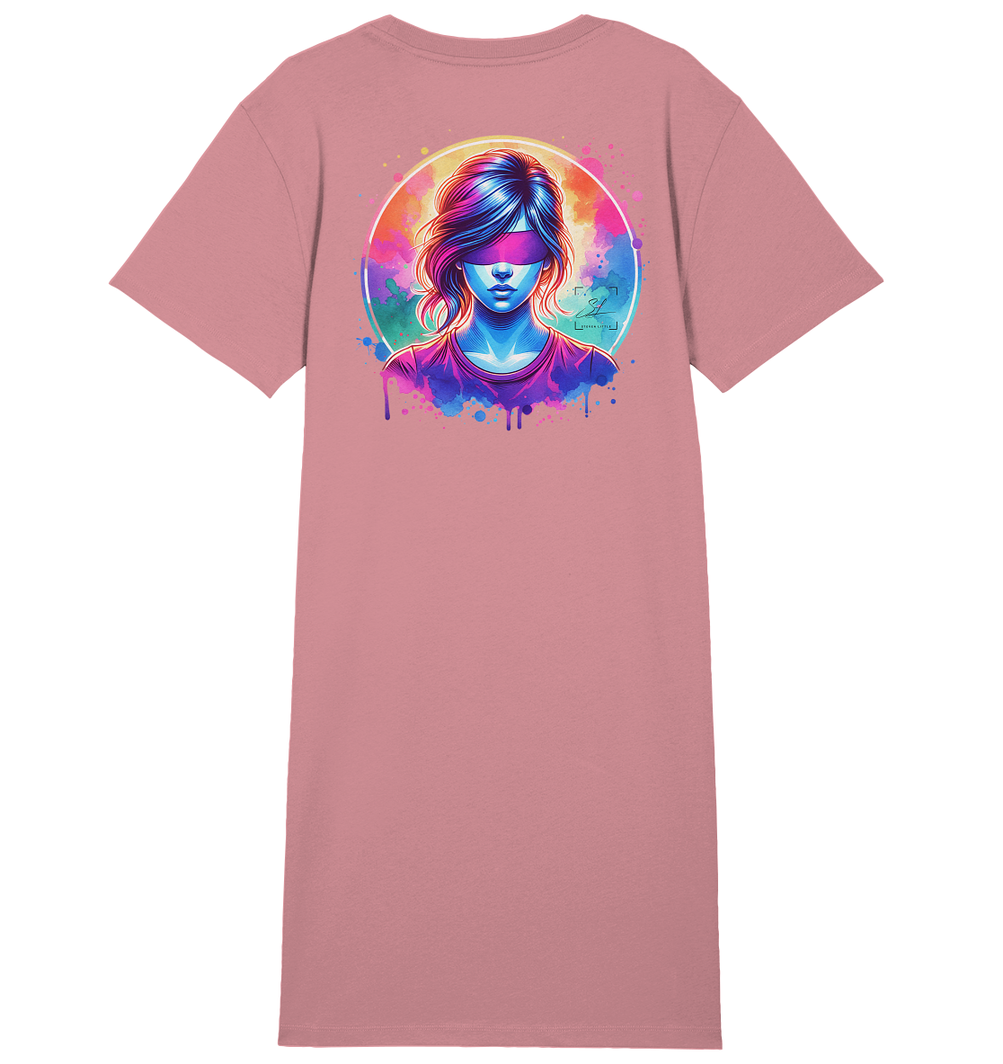 Mystic Vision - Ladies Organic Shirt Dress