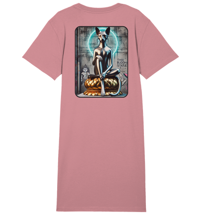 Mystic Cat - Ladies Organic Shirt Dress