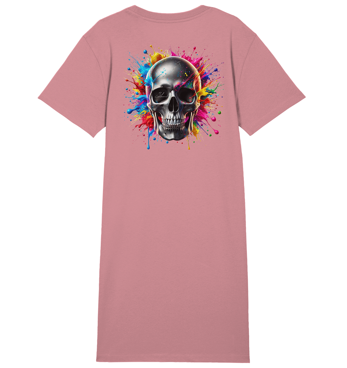 Explosion of Life - Ladies Organic Shirt Dress