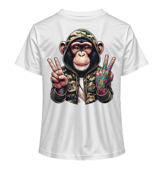Jungle Ink Monkey - Ladies Organic Shirt