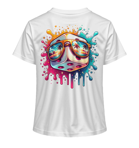 Sunset Vibes Dice - Ladies Organic Shirt