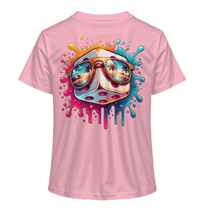 Sunset Vibes Dice - Ladies Organic Shirt