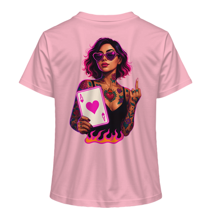 Queen of Hearts - Ladies Organic Shirt