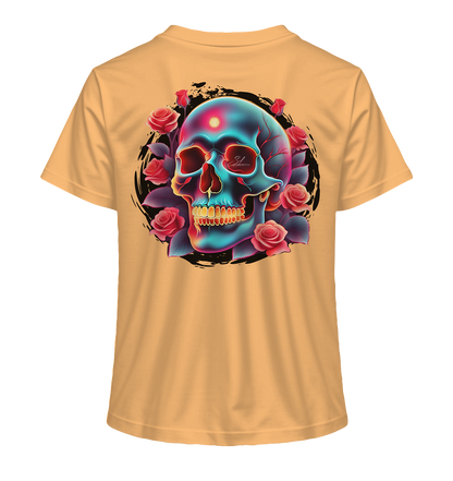 Glow Skull Design - Ladies Organic Shirt