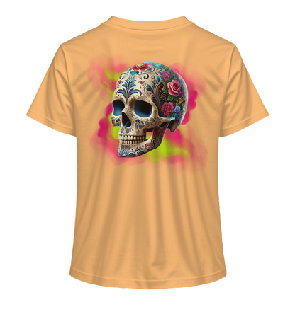 Floral Skull - Ladies Organic Shirt