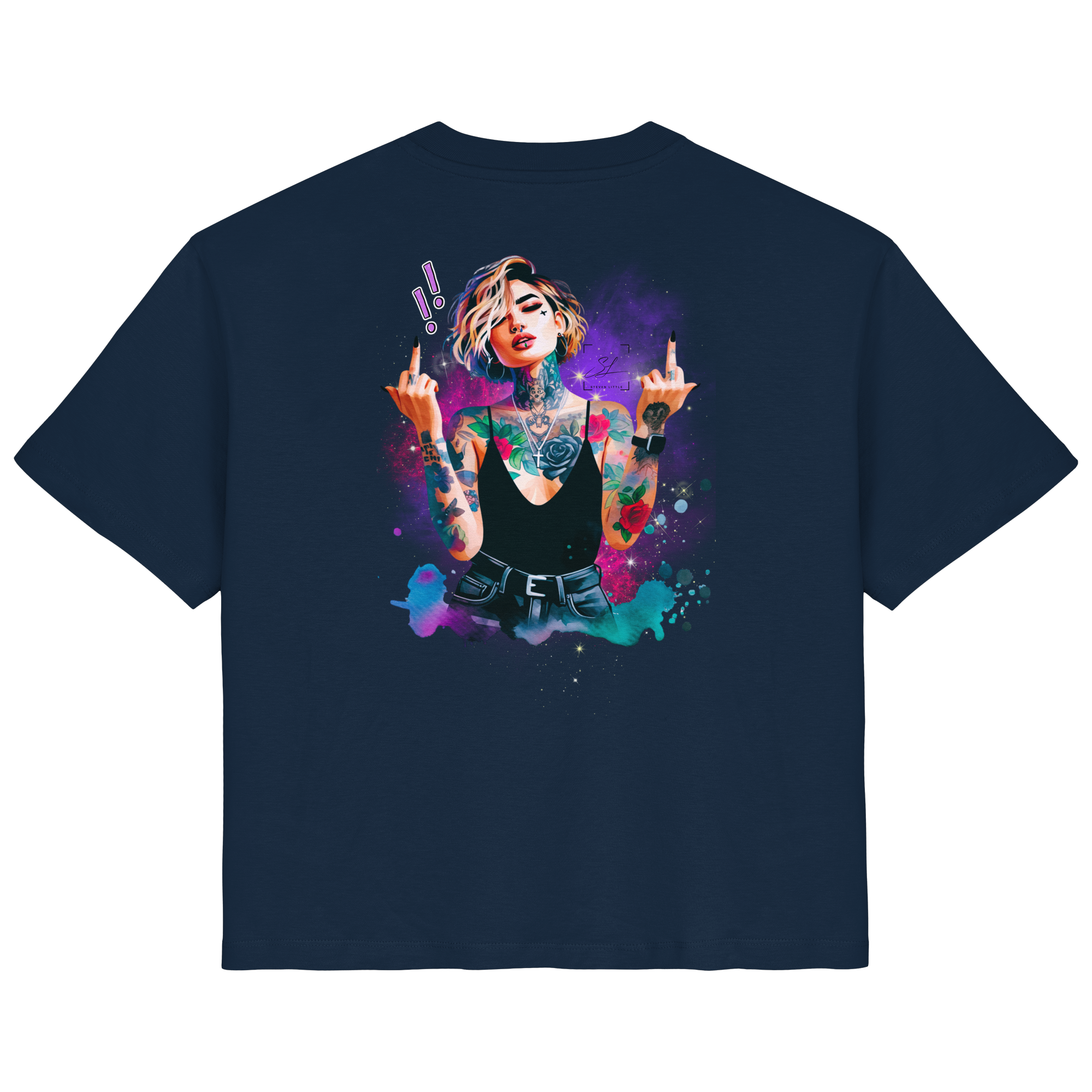 Rebel Rose - Chemise bio pour femme