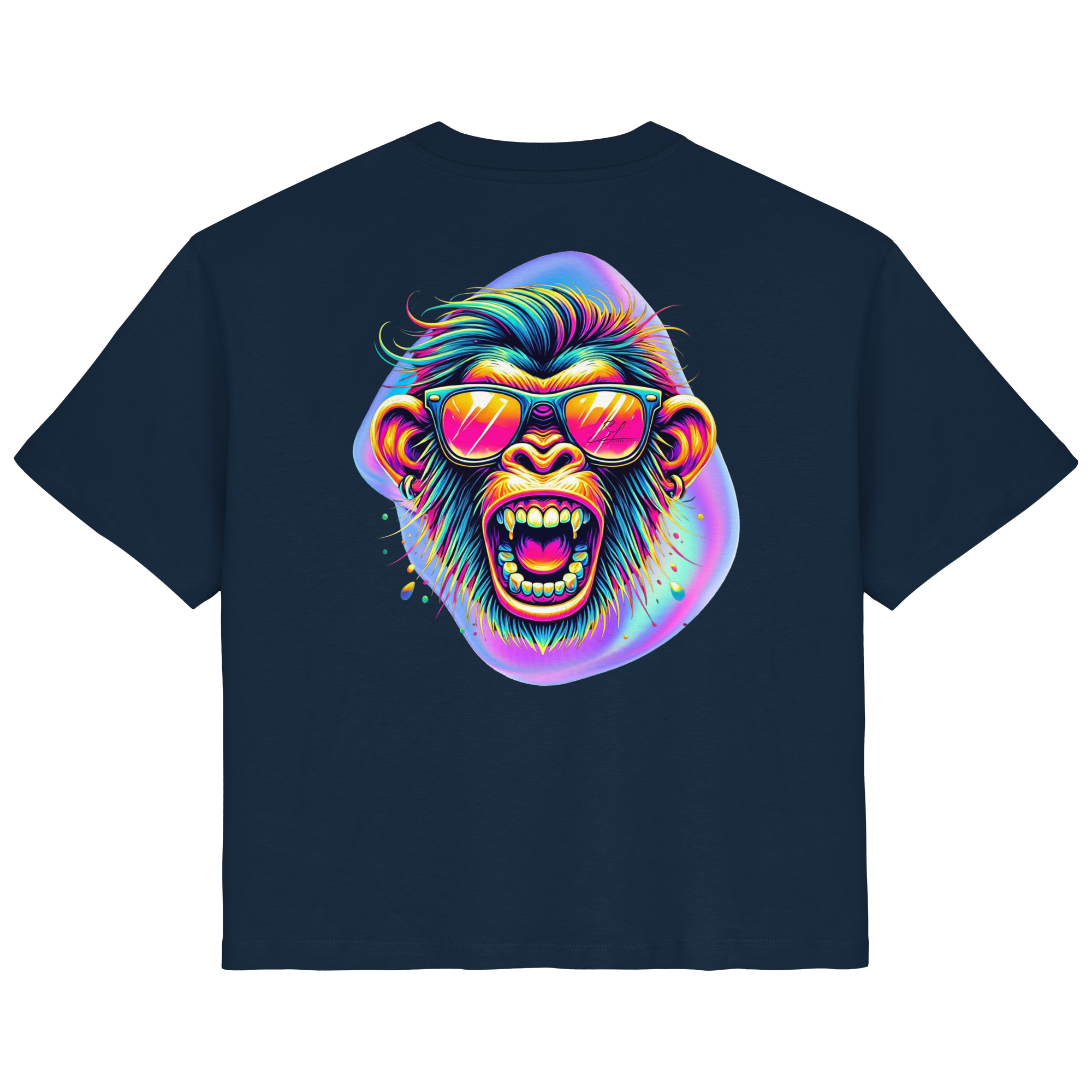 Crazy Chimp - T-shirt bio pour femme