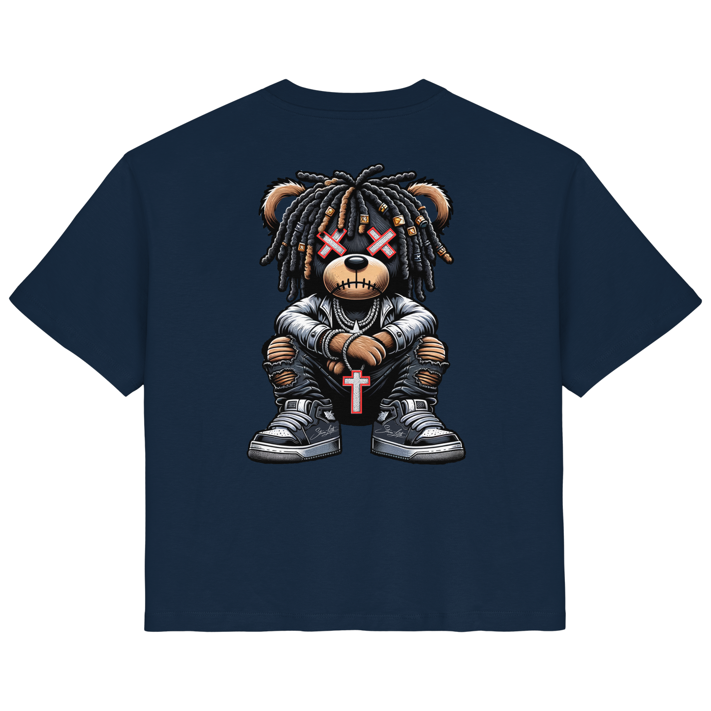 Bad Ass Teddy - Ladies Organic Shirt