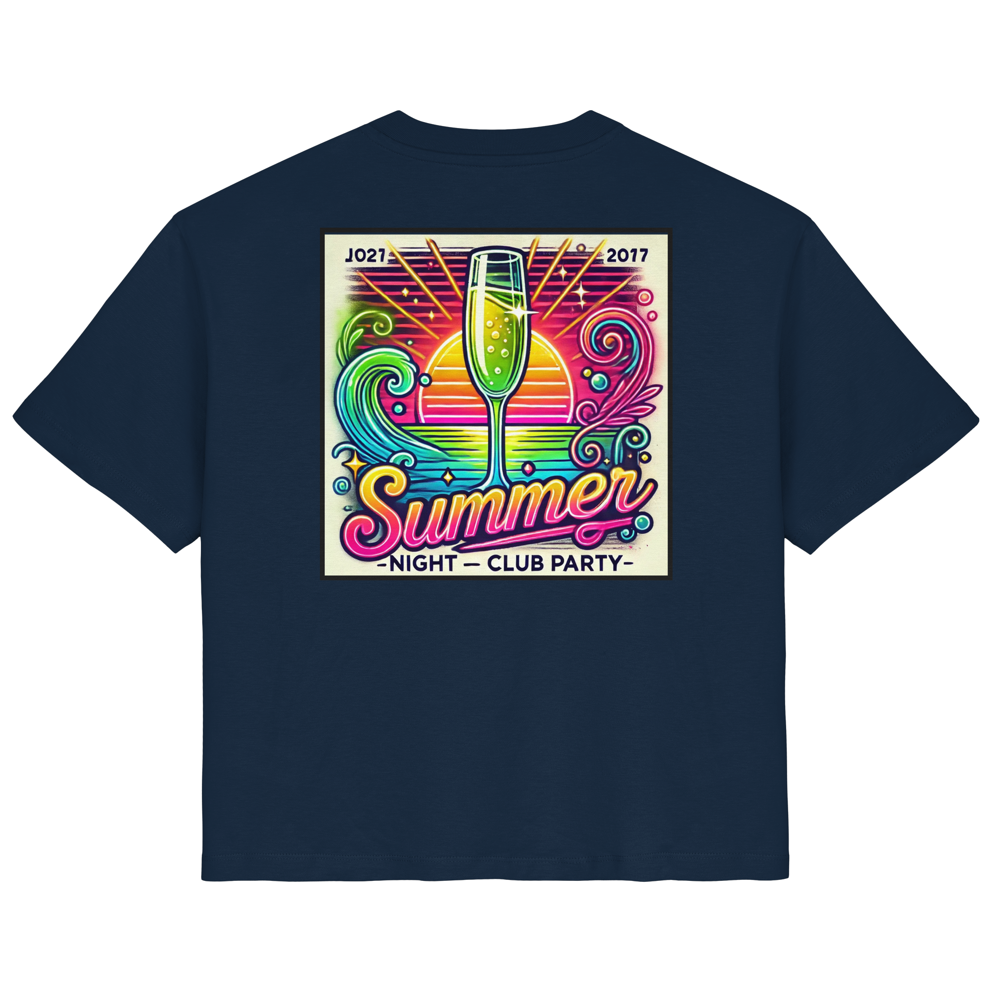 Summer Party Vibes - Ladies Organic Shirt