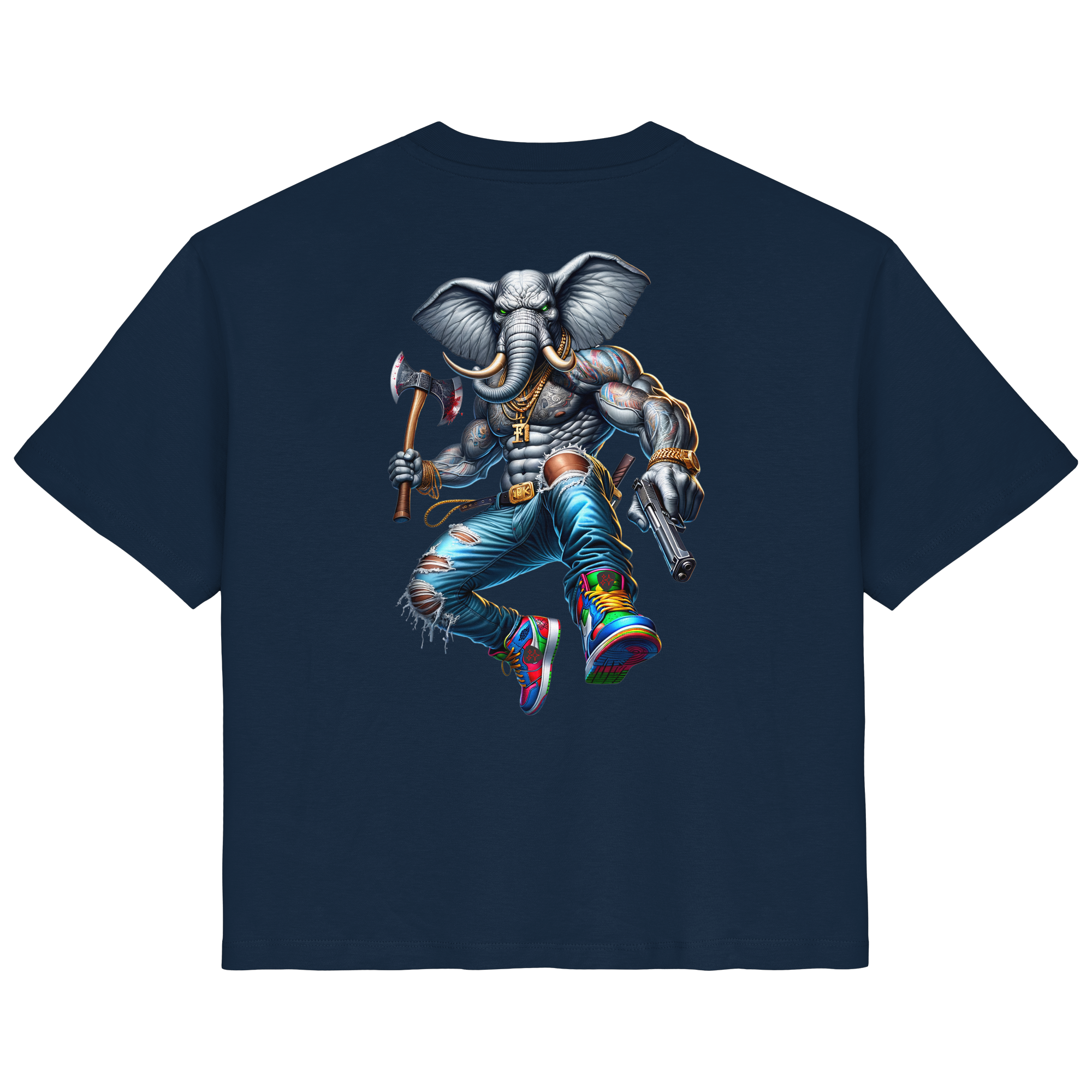 Elephant Warrior - Ladies Organic Shirt