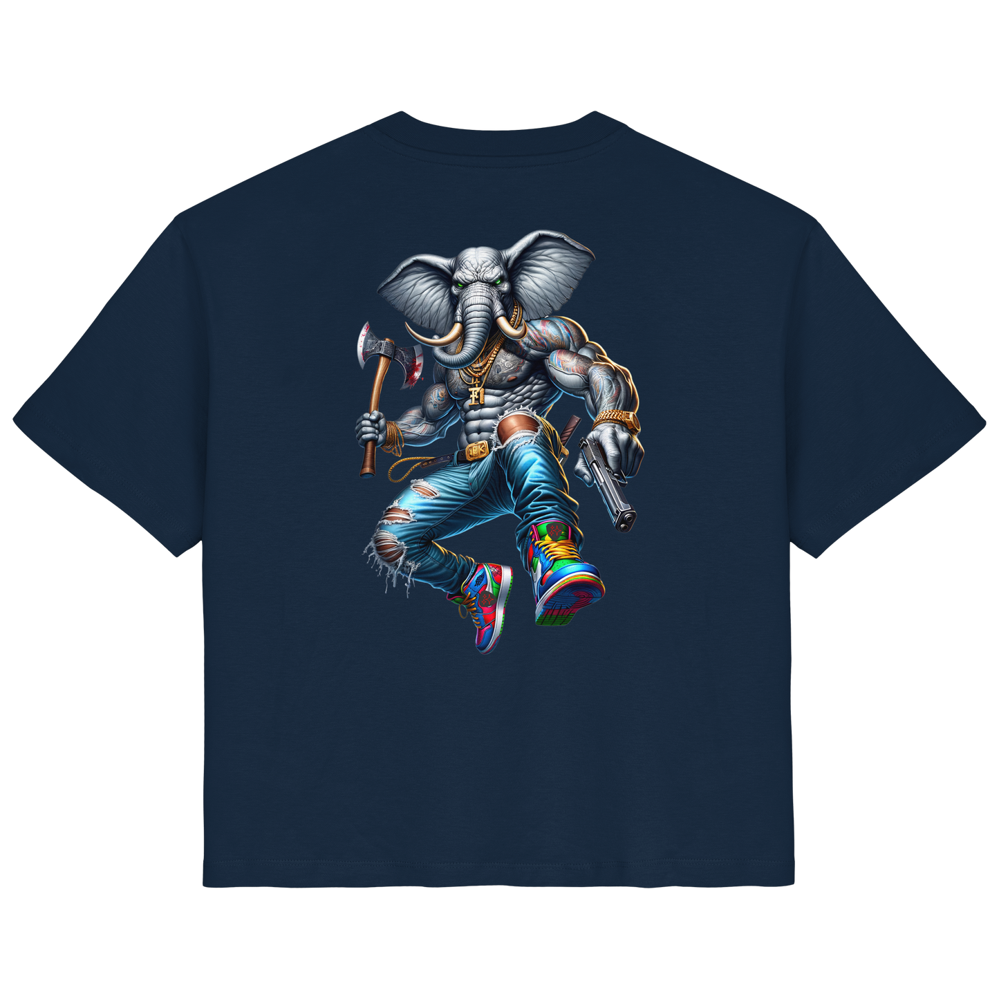 Elephant Warrior - Ladies Organic Shirt