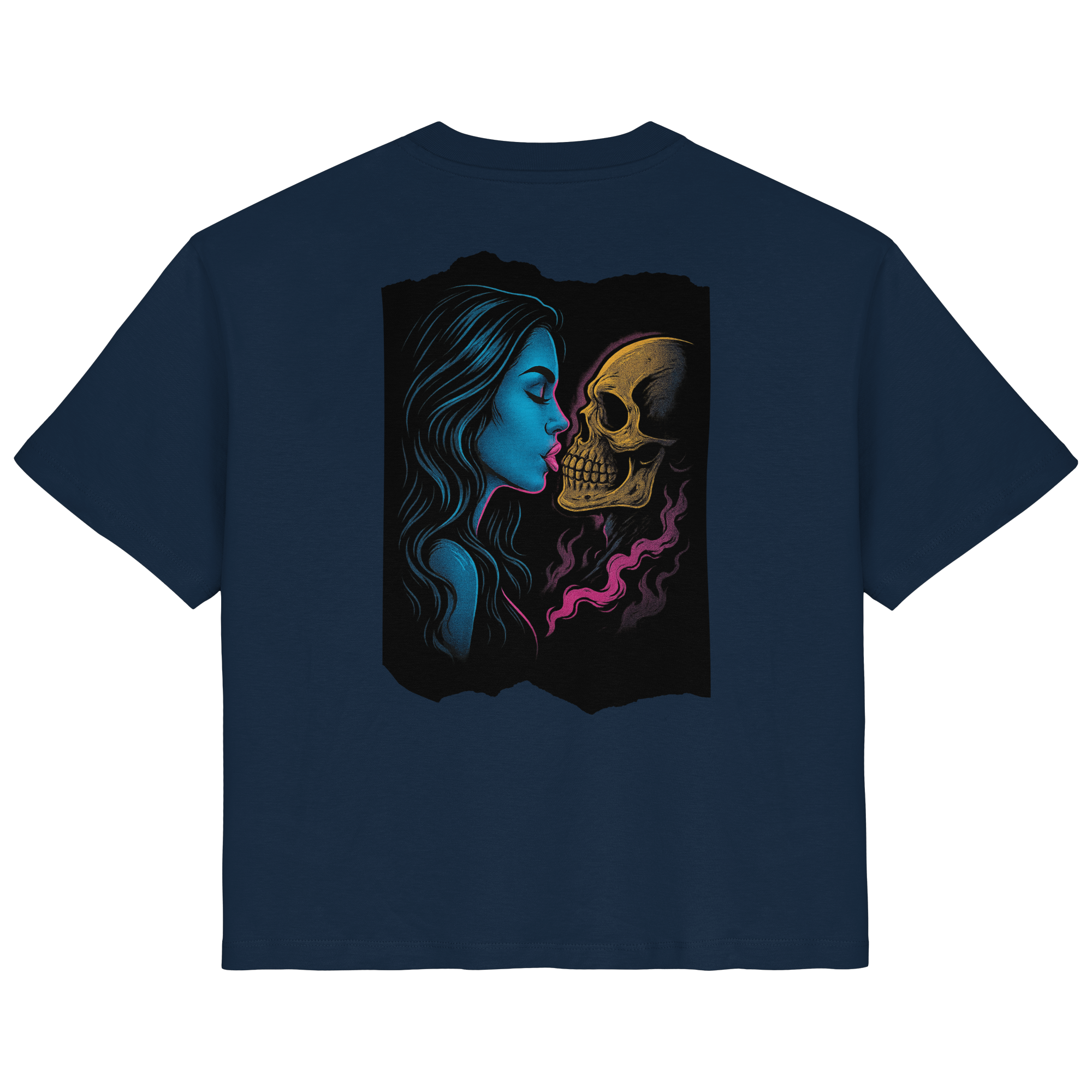 Kissing Skull - Ladies Organic Shirt