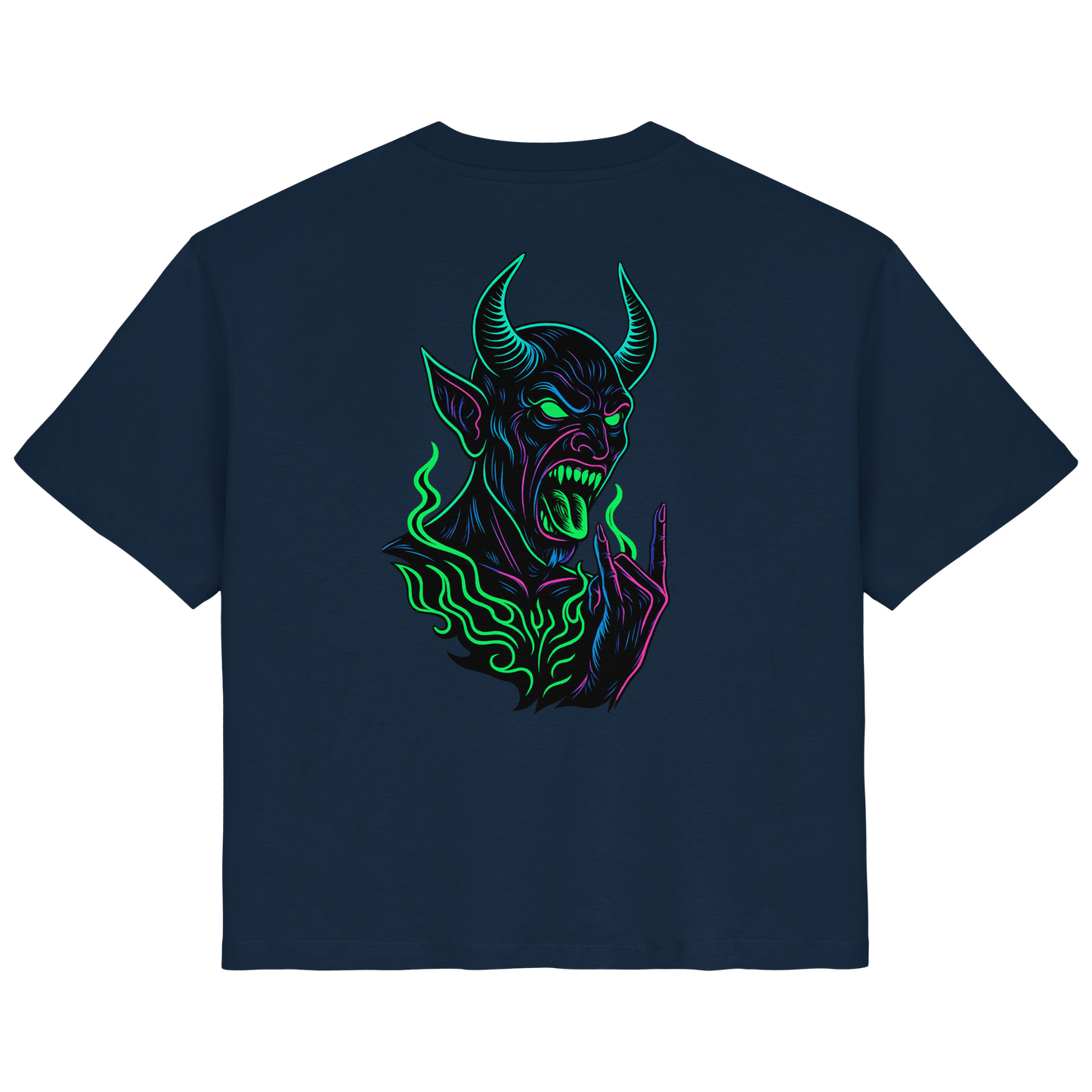Neon Hellfire - Ladies Organic Shirt