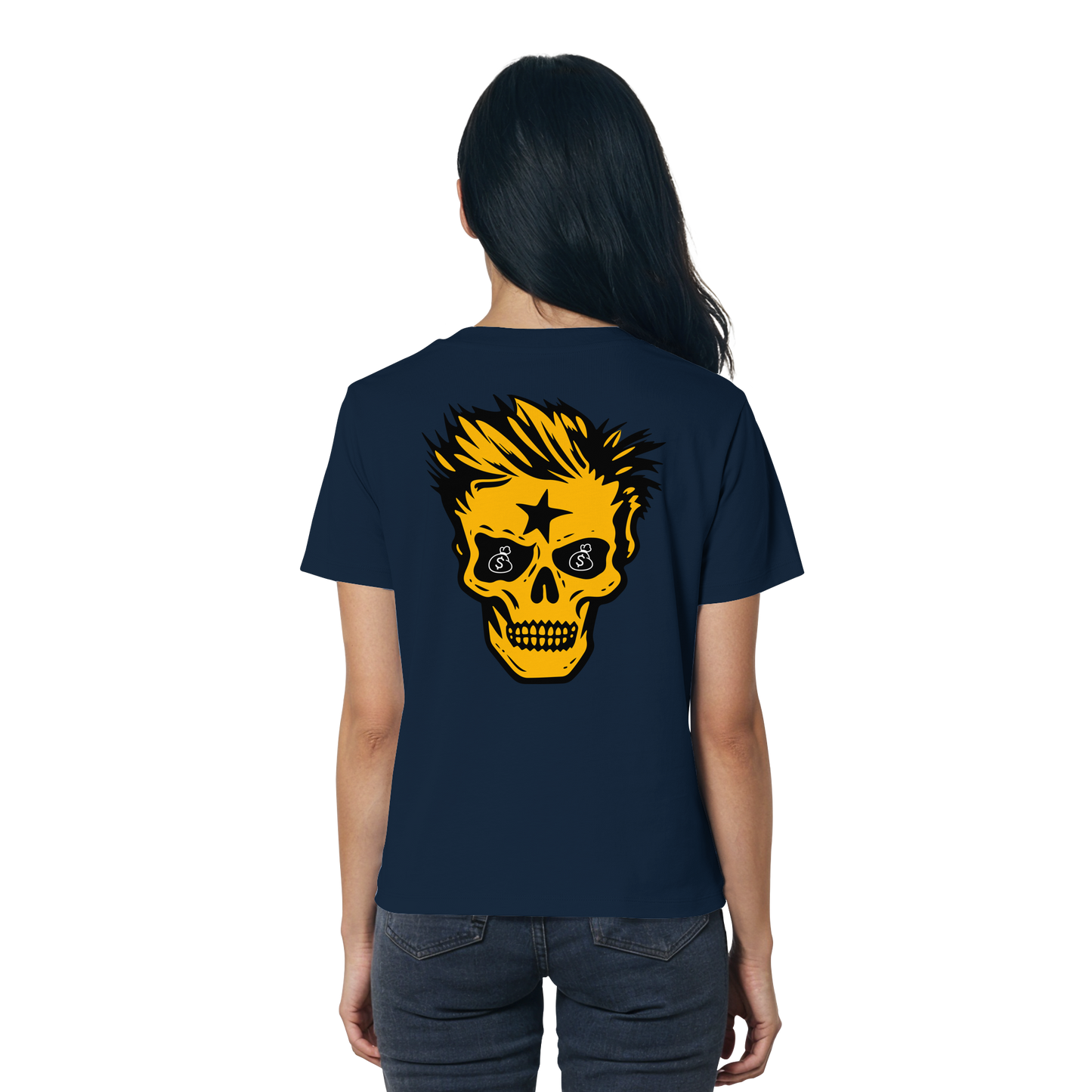 Golden Skull - Ladies Organic Shirt
