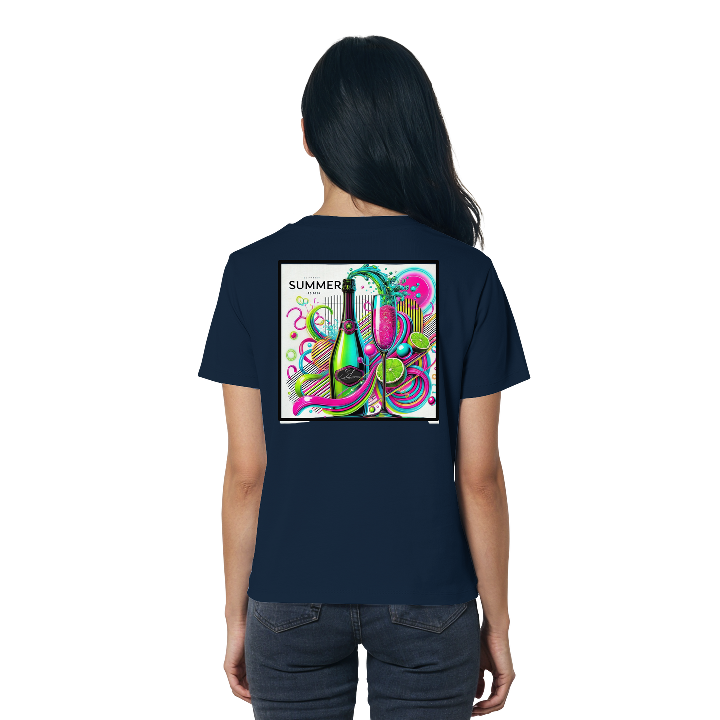 Neon Fresh - Ladies Organic Shirt