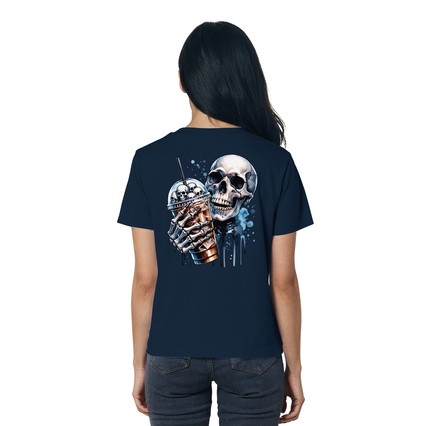 Chill Skull - Ladies Organic Shirt