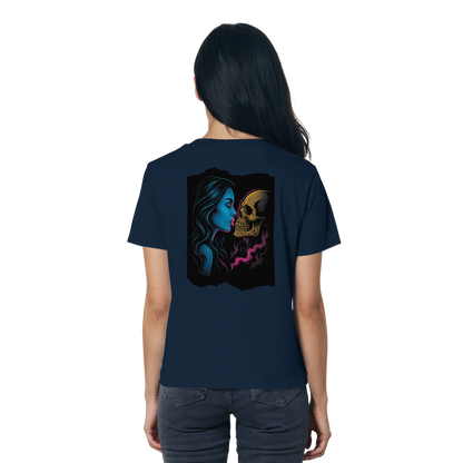 Kissing Skull - Ladies Organic Shirt