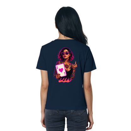 Queen of Hearts - Ladies Organic Shirt