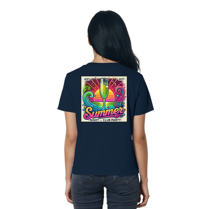 Summer Party Vibes - Ladies Organic Shirt