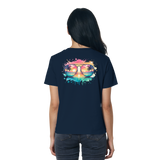 Tropical Sunset Glasses - Ladies Organic Shirt