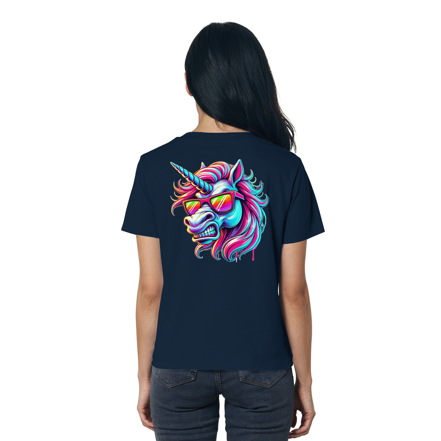 Funky Unicorn - Ladies Organic Shirt