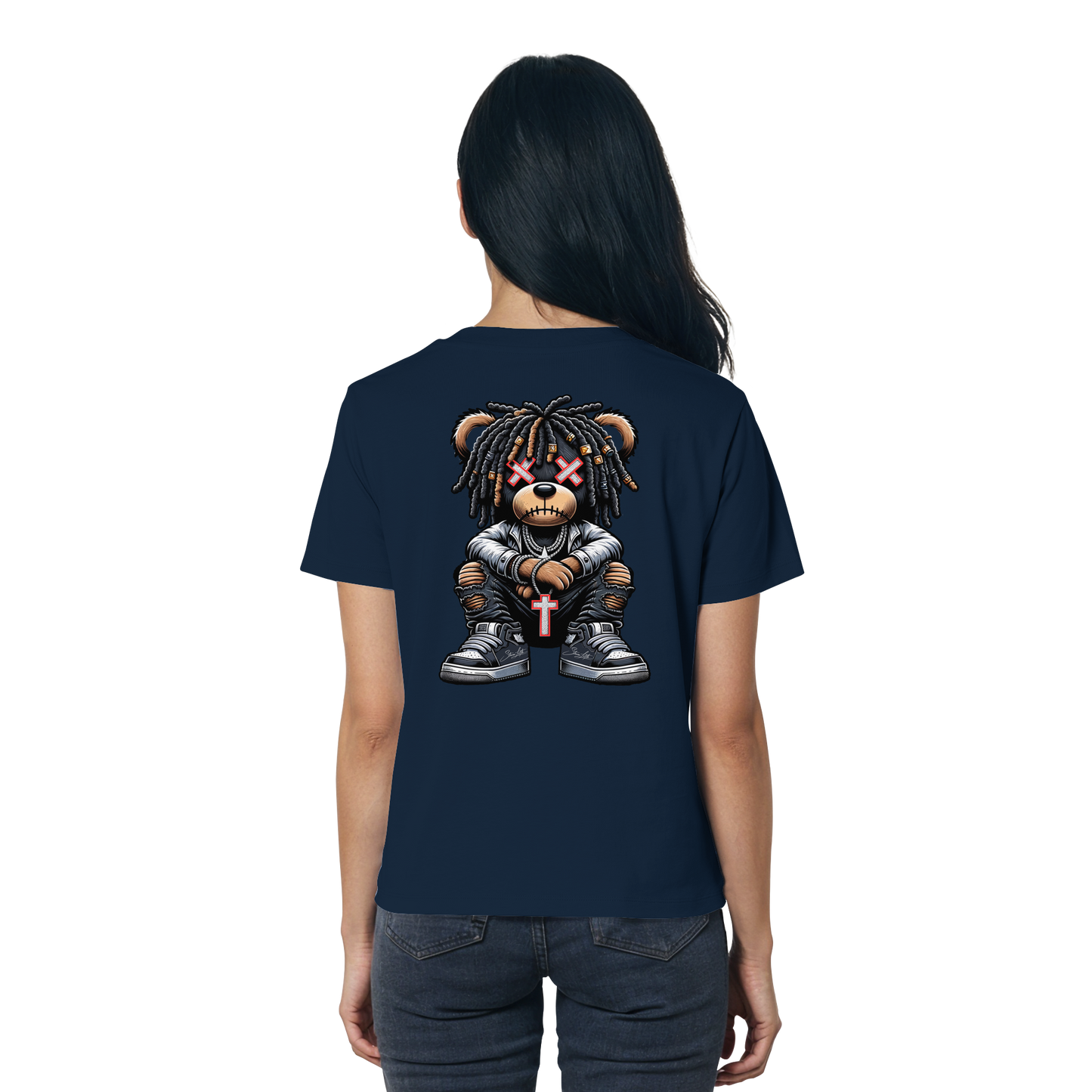 Bad Ass Teddy - Ladies Organic Shirt