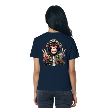Jungle Ink Monkey - Ladies Organic Shirt