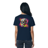 Floral Skull - Ladies Organic Shirt