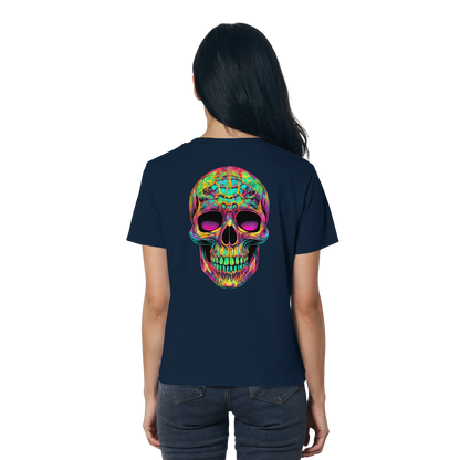 Psychedelic Skull - Ladies Organic Shirt