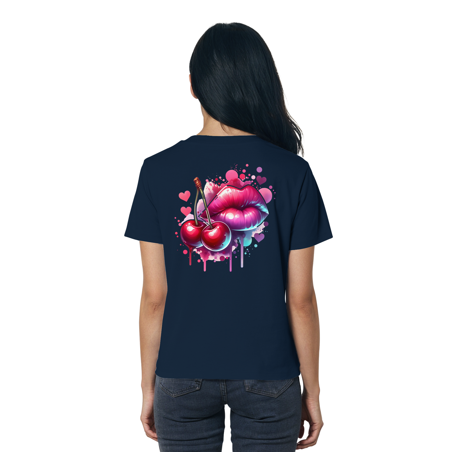 Cherry Kisses - Ladies Organic Shirt