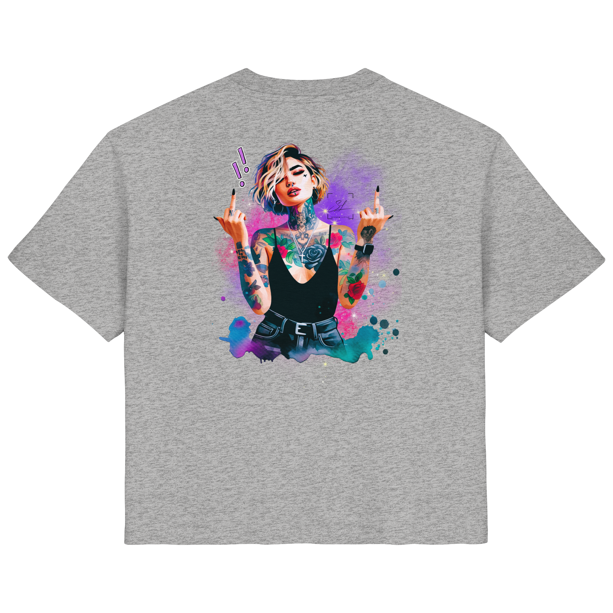 Rebel Rose - Chemise bio pour femme