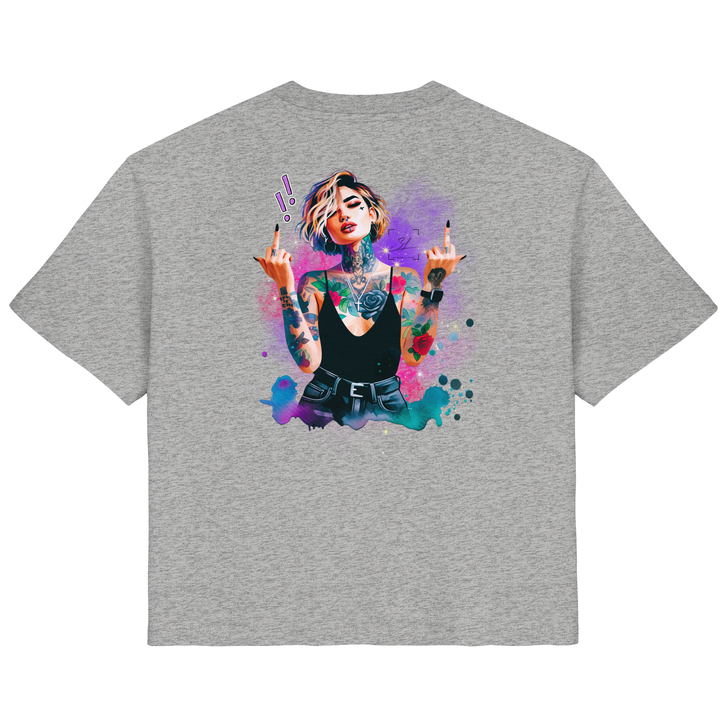 Rebel Rose - Ladies Organic Shirt