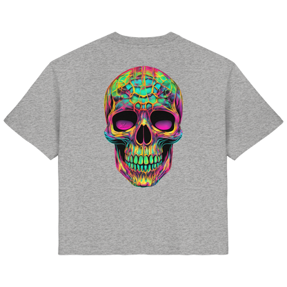 Psychedelic Skull - Ladies Organic Shirt