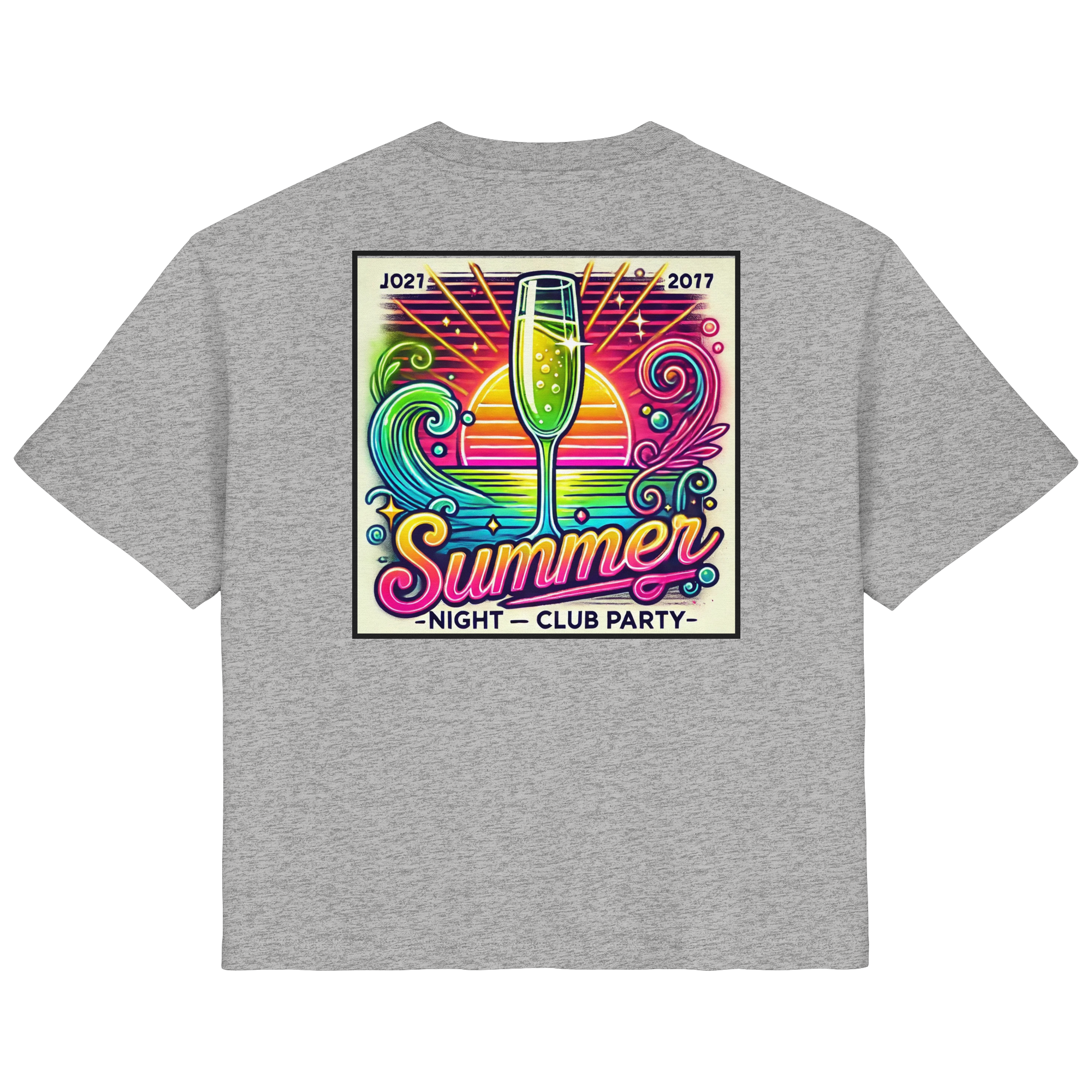 Summer Party Vibes - Ladies Organic Shirt