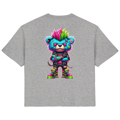 Punk Neon Teddy - Ladies Organic Shirt